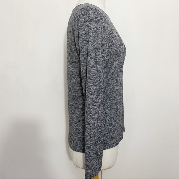 UNDER ARMOUR heat gear long sleeve polyester space dye athletic top M - Picture 2 of 5